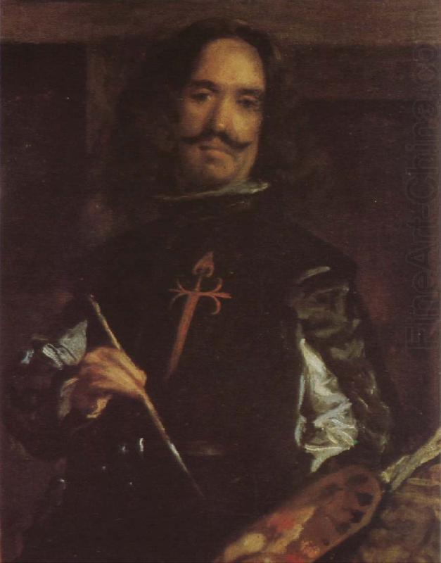 Detail of Palace handmaiden, VELAZQUEZ, Diego Rodriguez de Silva y